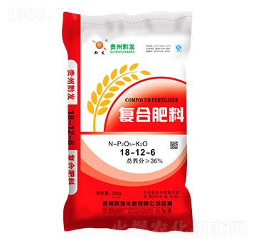 秋季果蔬適用復(fù)合肥料18-12-6-黔發(fā)化肥